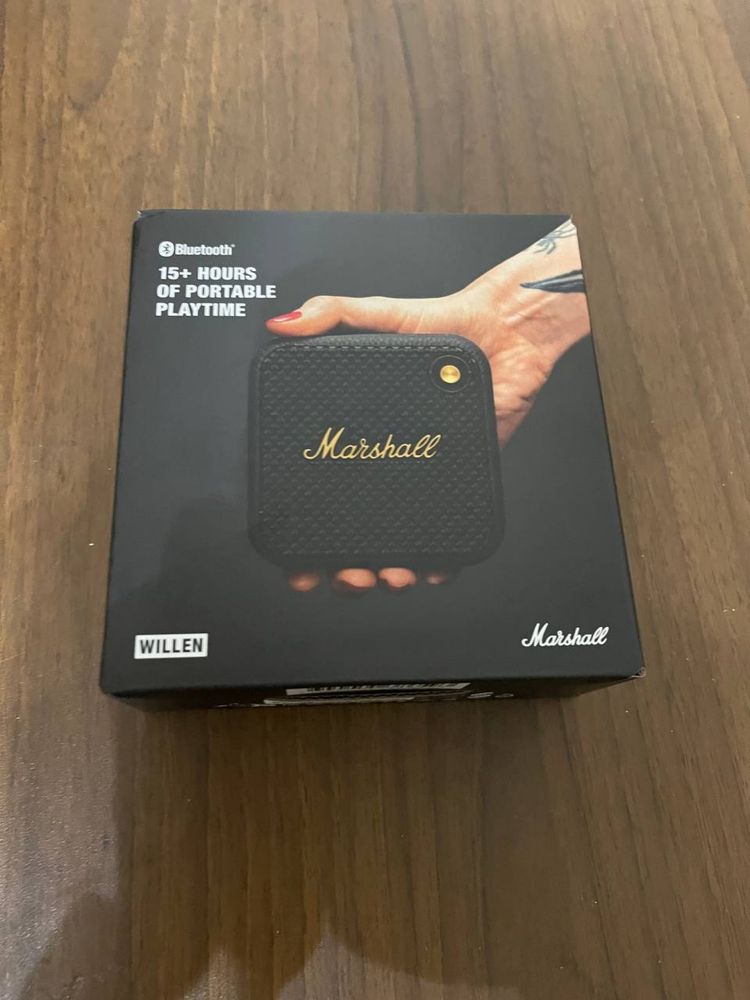 Marshall Willen Black and Brass