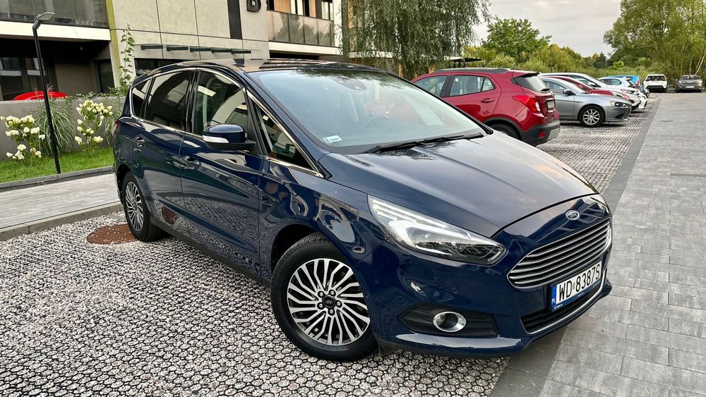 Ford S-Max Salon Polska/7miejsc/Titanium/98tys.km/2.0d 190KM automat/Full Opcja