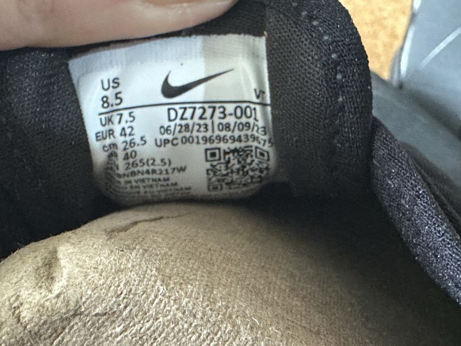 Кросівки Nike Air VaporMax Moc Roam black ( РОЗМІР 42 )