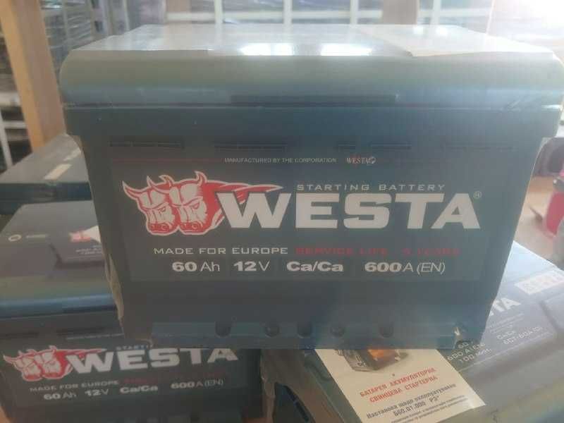 Акумулятор WESTA Premium 60 Ah 600A