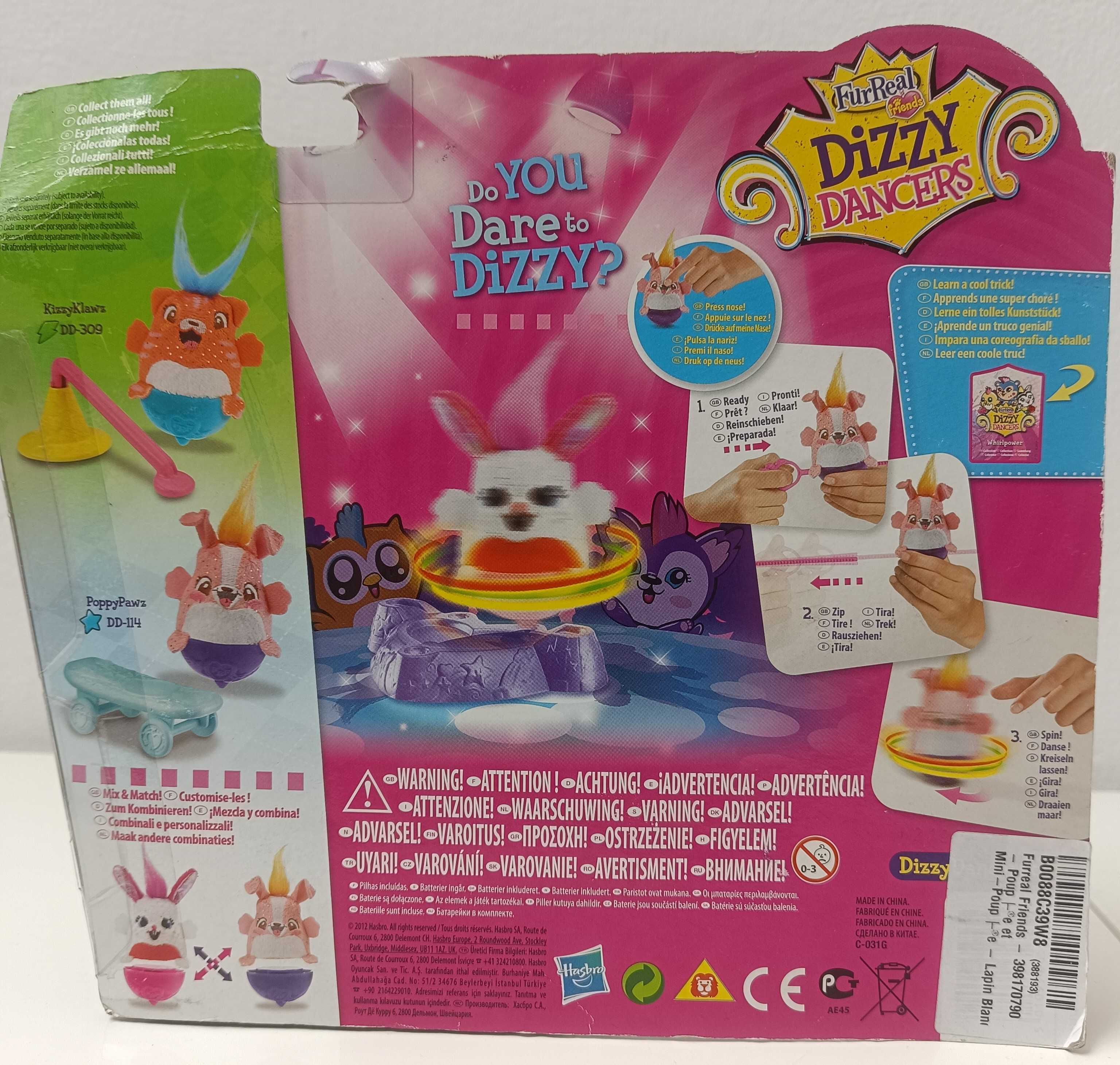 PROMOCJA - 30% Hasbro FurReal zakręcone zwierzaki interaktywny bączek