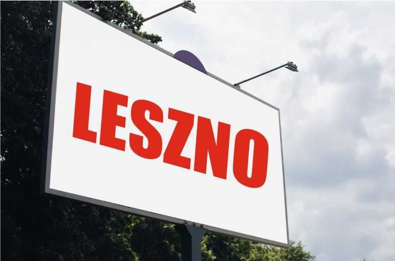 Wynajem tablic billboardowych w Lesznie - Miejsce reklamowe Wynajem