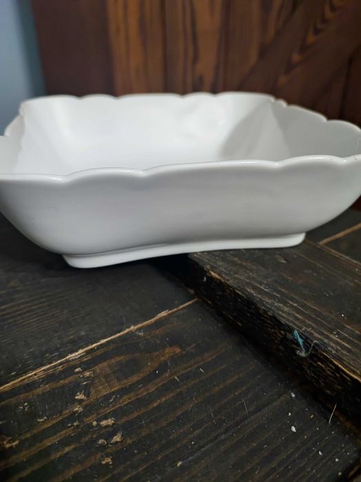 Porcelanowa kwadratowa  miska Rreinecke