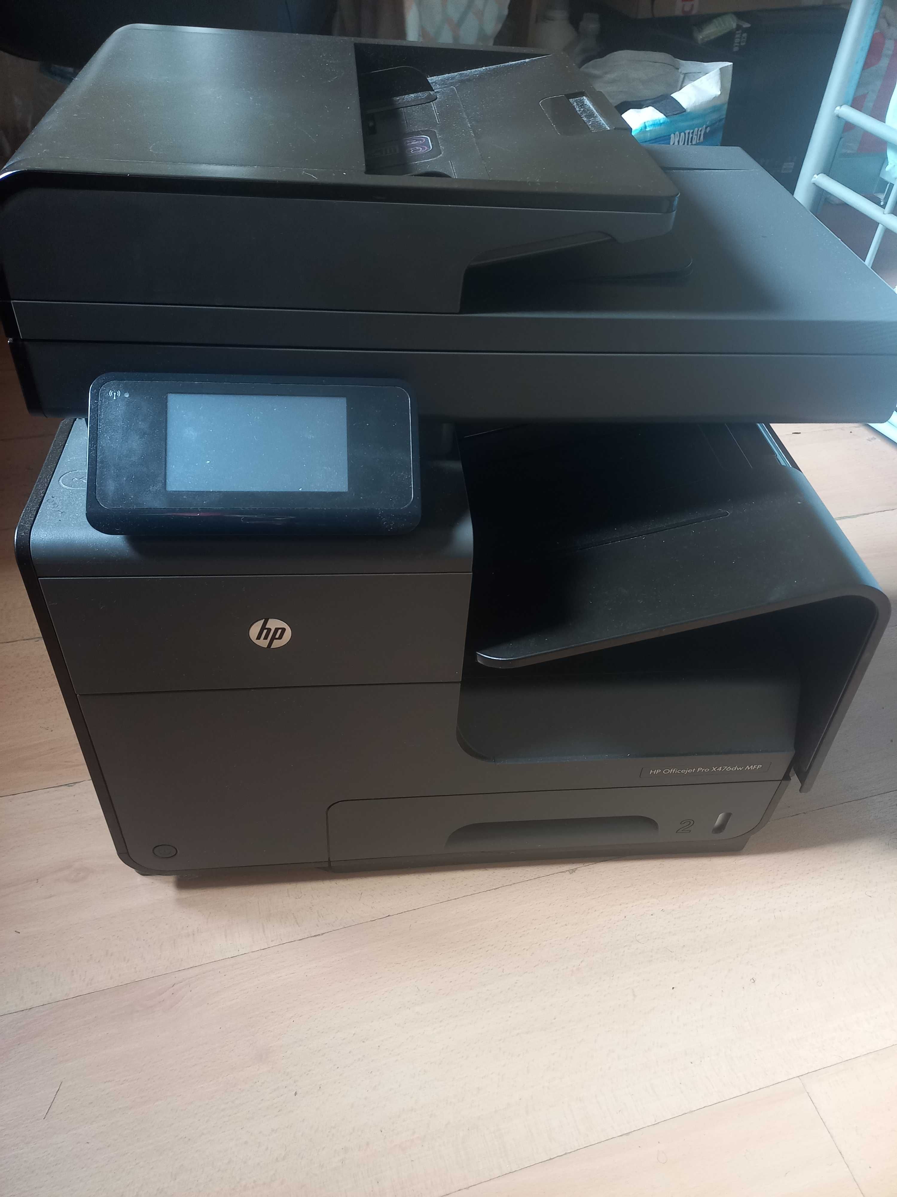 HP OfficeJet Pro X476dw – com defeito na impressão preta