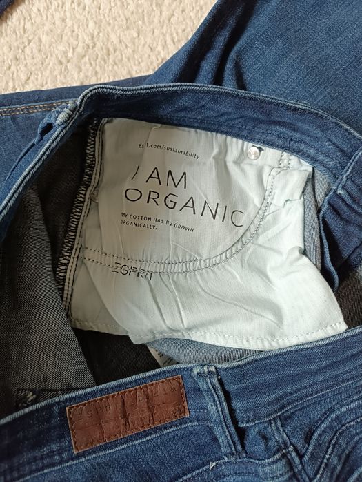 Spodnie jeansy slim Esprit, BRAX rozm. 40