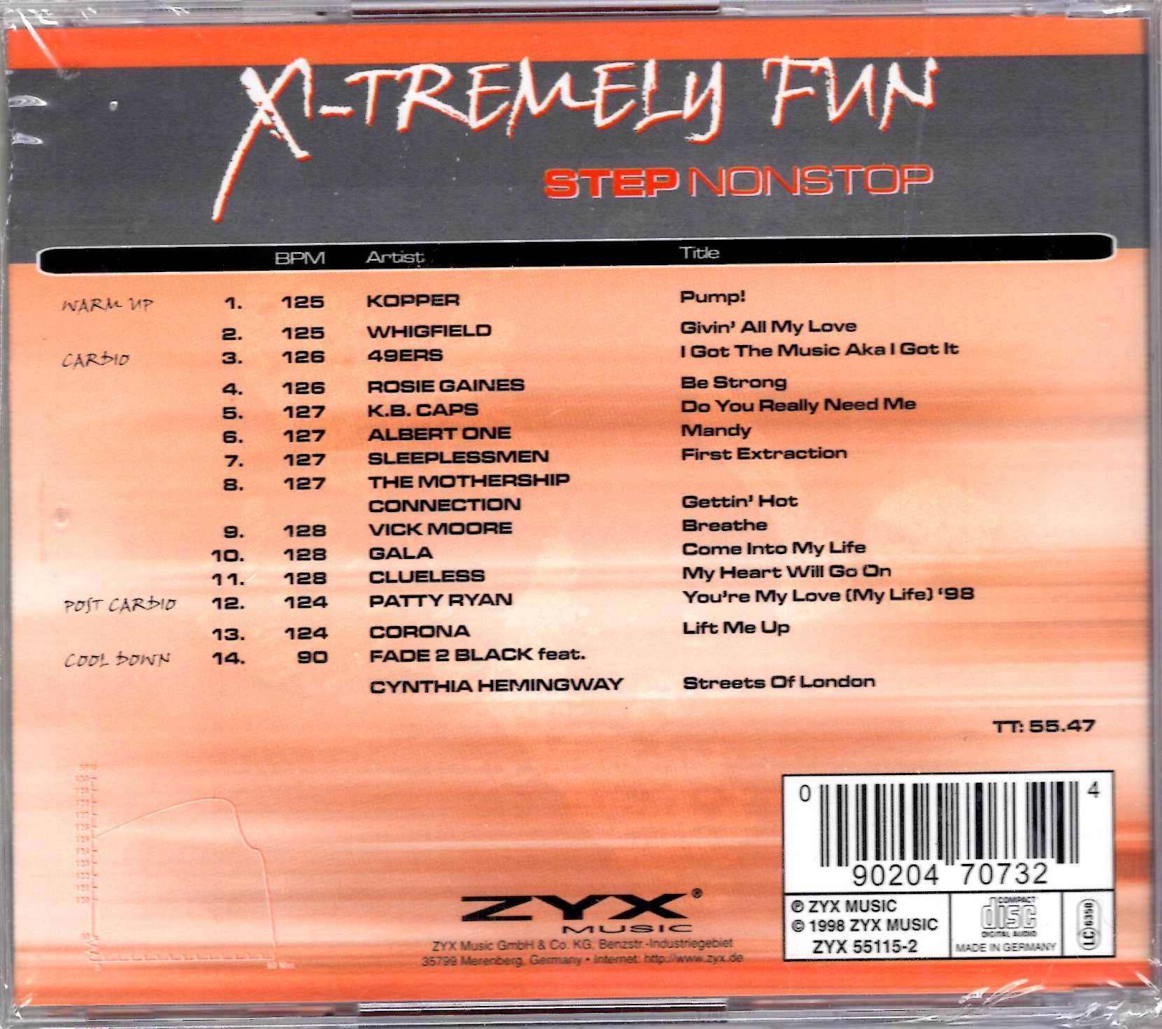 Step Nonstop X-Tremely Fun (CD)