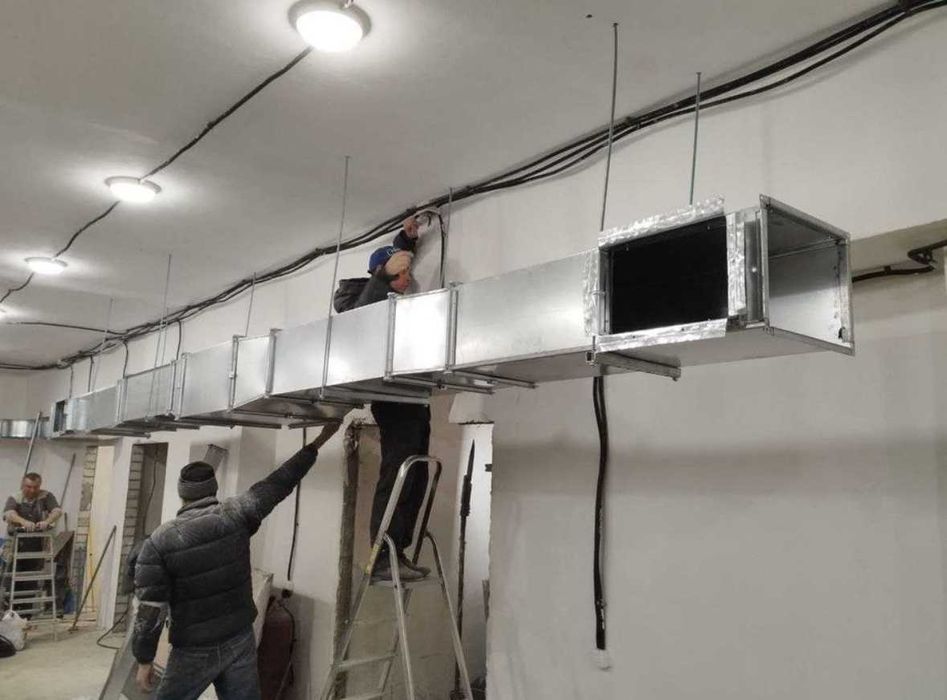 Вентиляция • Кондиционеры • Монтаж • Продажа Вытяжки • Рекуператоры