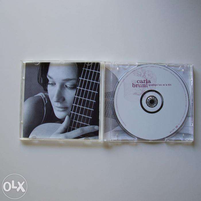 CDs Carla Bruni - quelqu'un m'a dit + no promisses