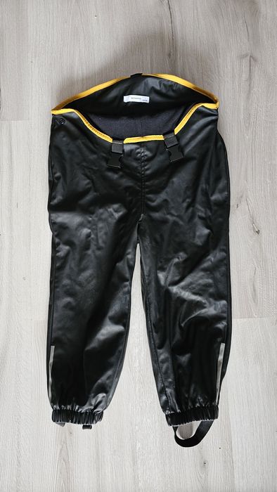 Gumowe spodnie z polarem 104