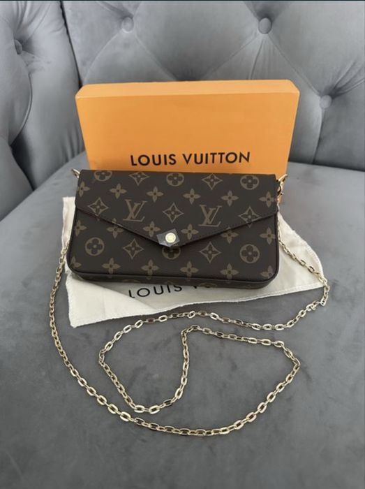 Torebka felicie pochette monogram louis vuitton