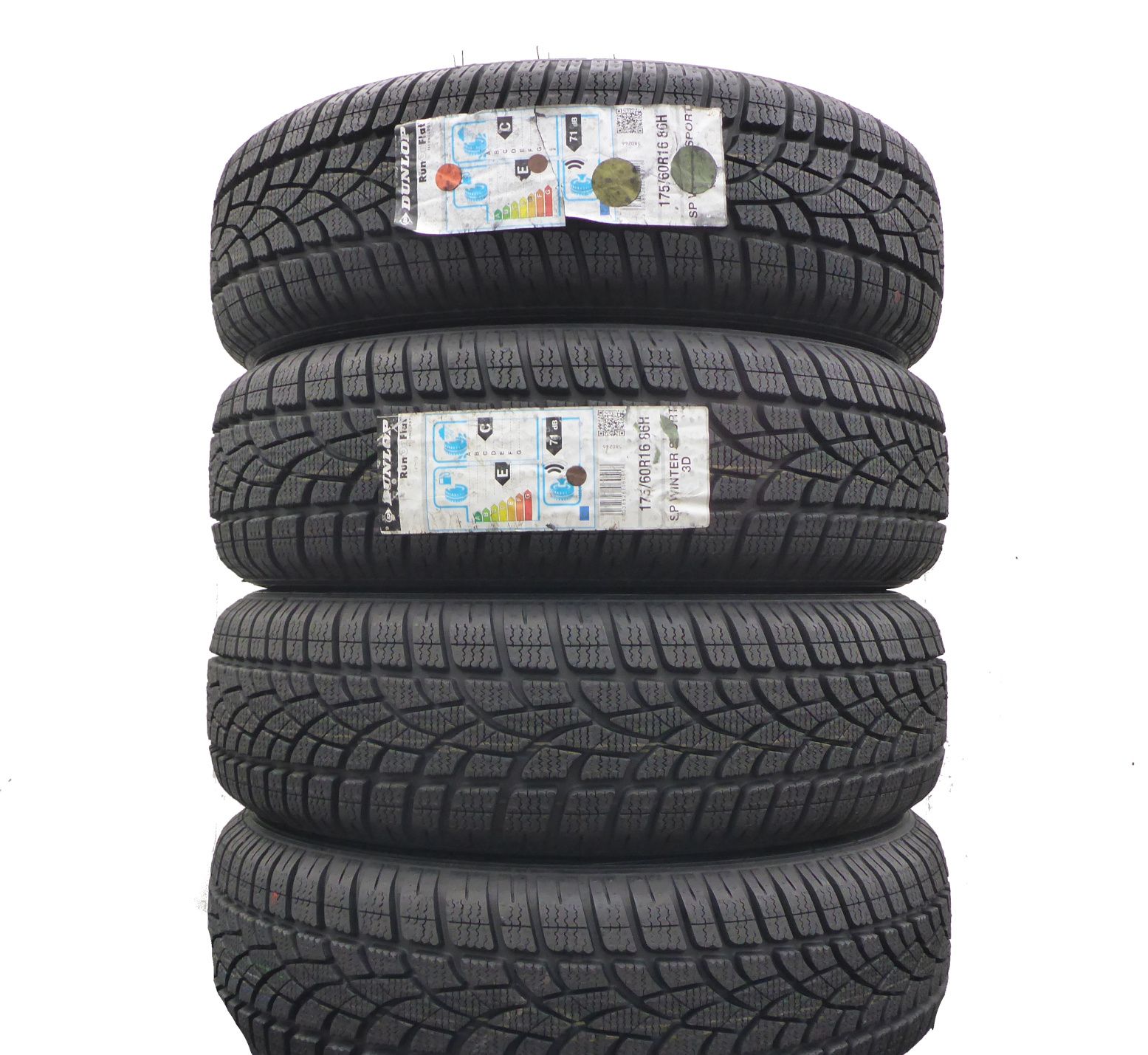 Opony 175/60/16 Dunlop 175/60R16  86H XL Zimowe 2020 Jak Nowe
