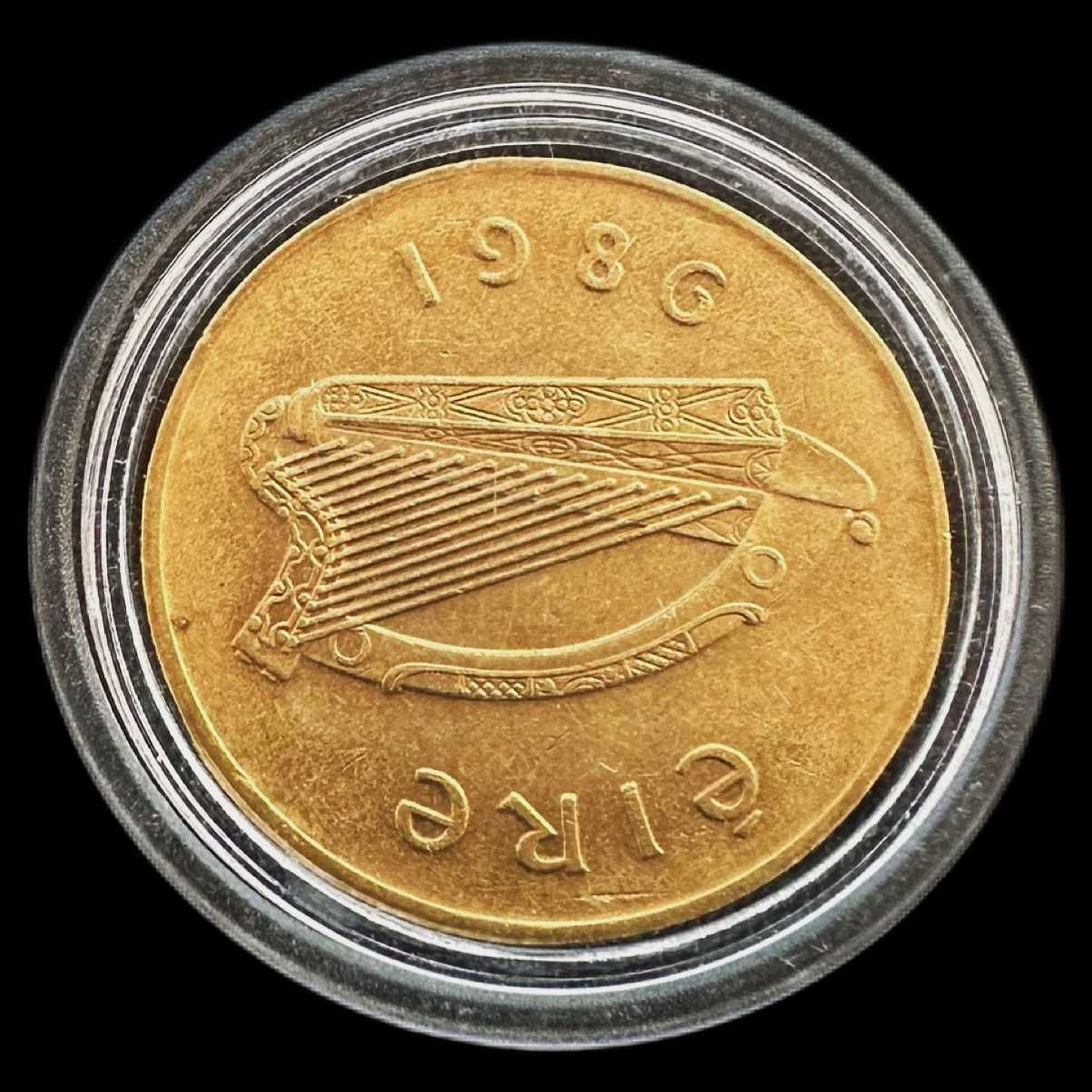 Moeda de 20 Pence - 1986 - Irlanda
