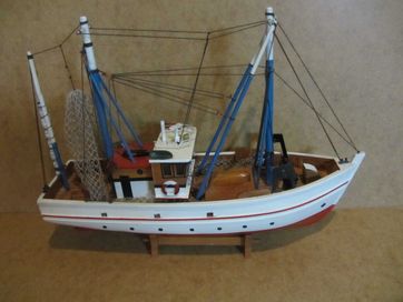 Model kutra drewnianego- statek