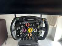 Base TS-Racer + Volante Ferrari F1 Add on + Pedais fanatec CSL elite