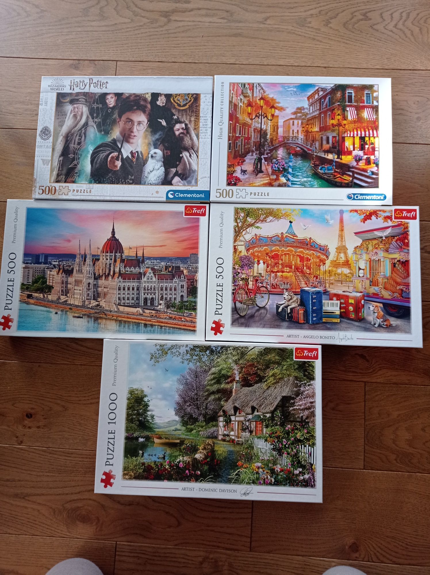 Puzzle Clementoni Zachod Slonca nad Wenecją 500