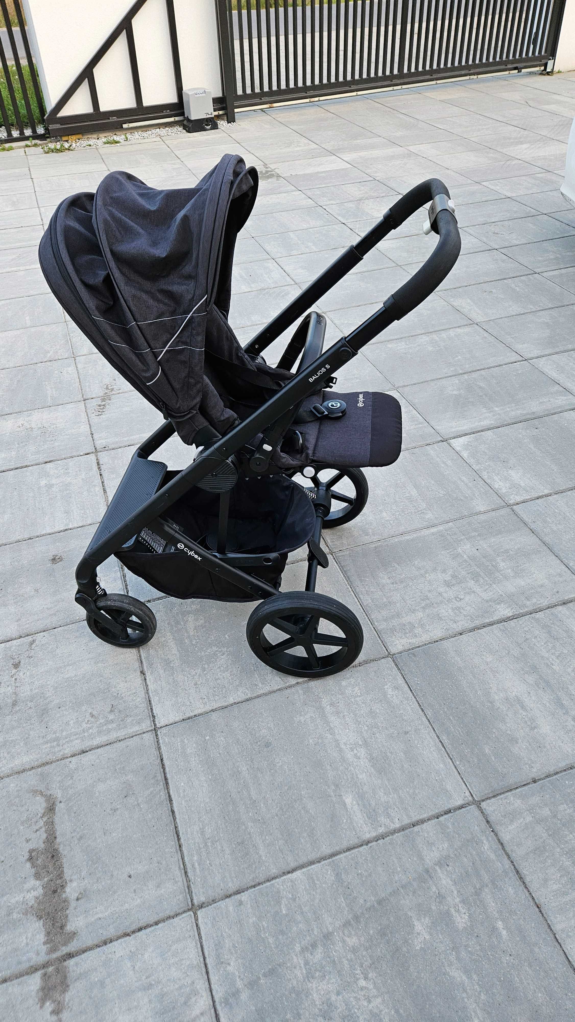 Wózek spacerówka 2w1 Cybex BALIOS S BLACK