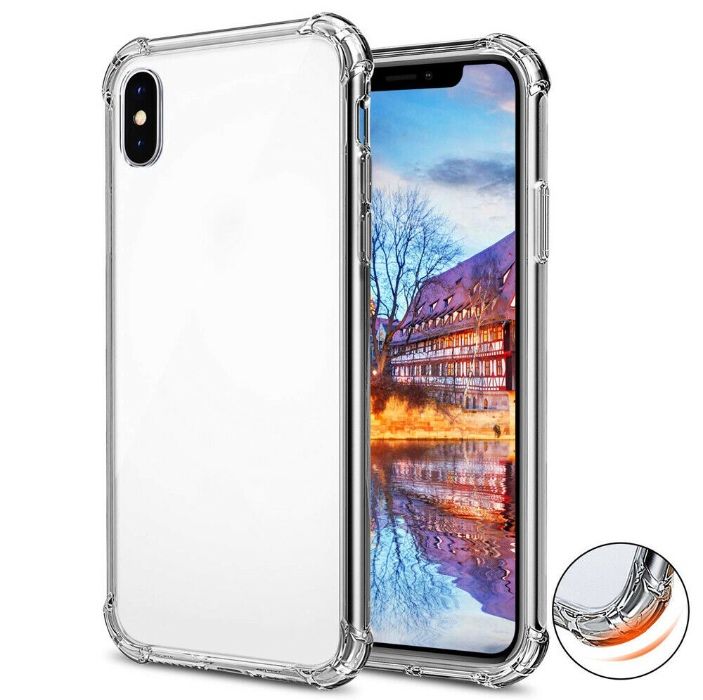 Z501 Capa Anti-choque Silicone Transparente iPhone XR