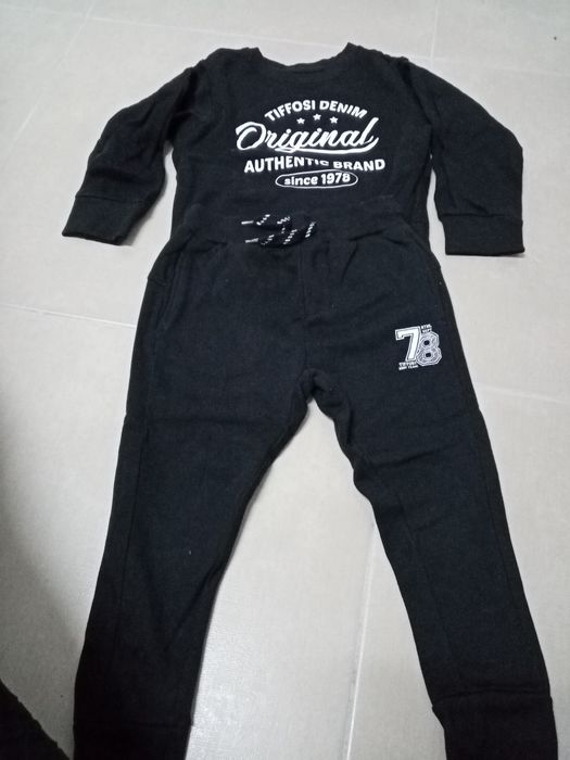 Fato treino preto tifossi 3-4