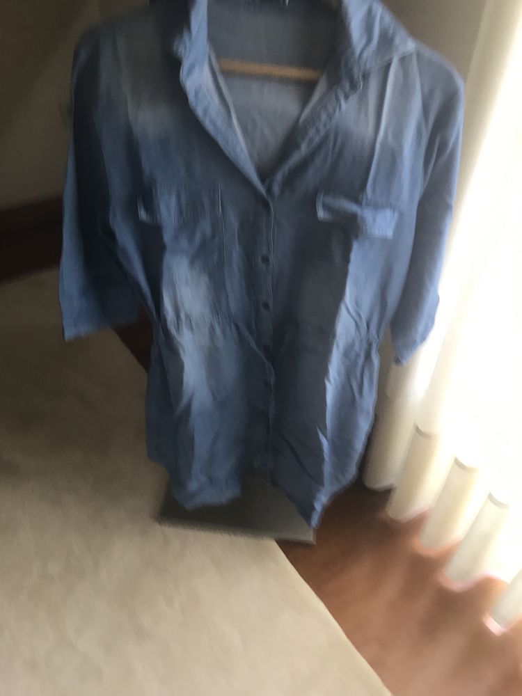 Camiseiro vestido ganga senhora, sem portes incluidos