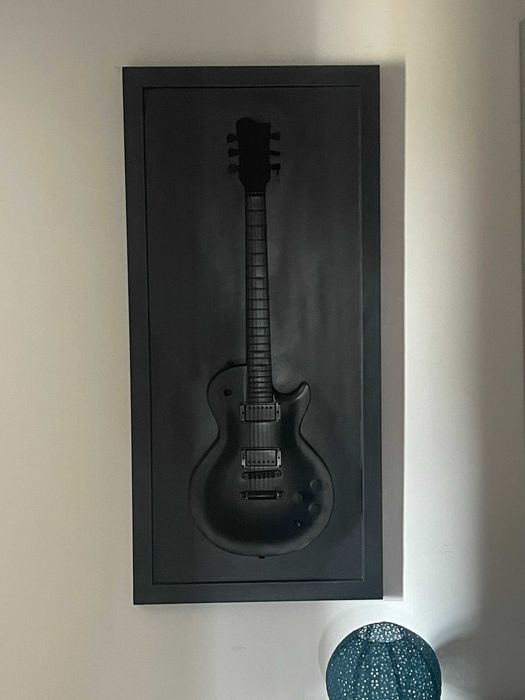 Decoração de Parede – Guitarra em Painel (Arte Decorativa)