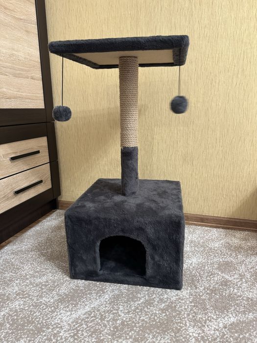 Кігтеточка для котів, будиночок для кота