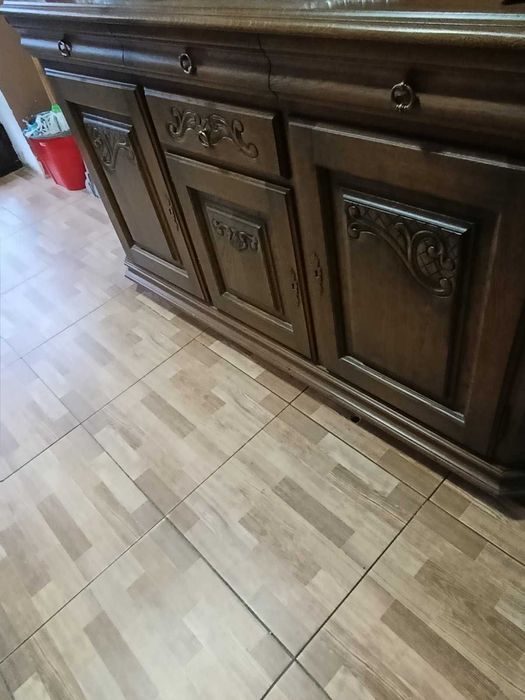 комод дуб- горіх дерево