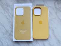 iPhone 15 Pro Max etui case magsafe sunshine promienny żółty