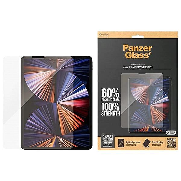 Szkło hartowane PanzerGlass Ultra-Wide Fit na iPad Pro 12.9" 2018, 202