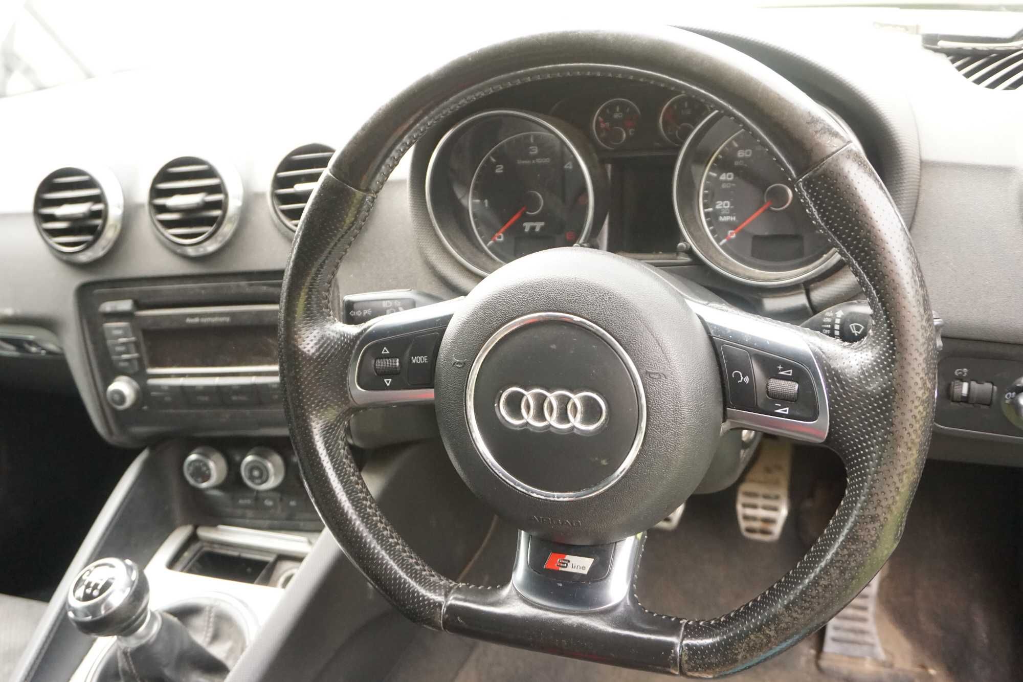 Audi TT 8j lift 2011 kierownica multi poduszka powietrzna taśma S-line