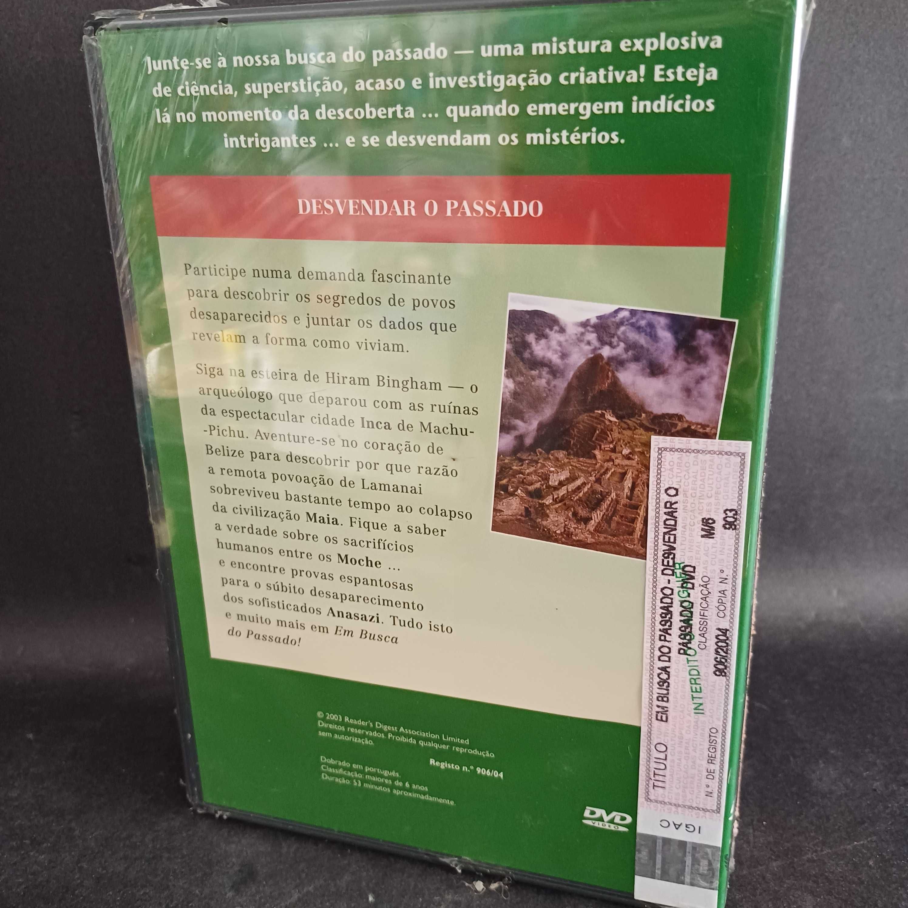 Colecção  Em Busca do Passado 3 dvd's