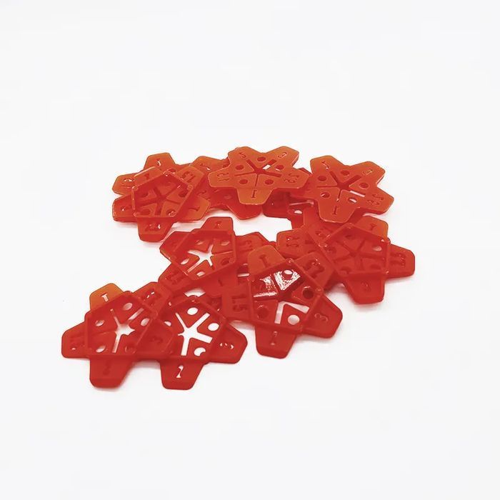 krzyżyki gwiazdki dystansowe do płytek 100 sztuk