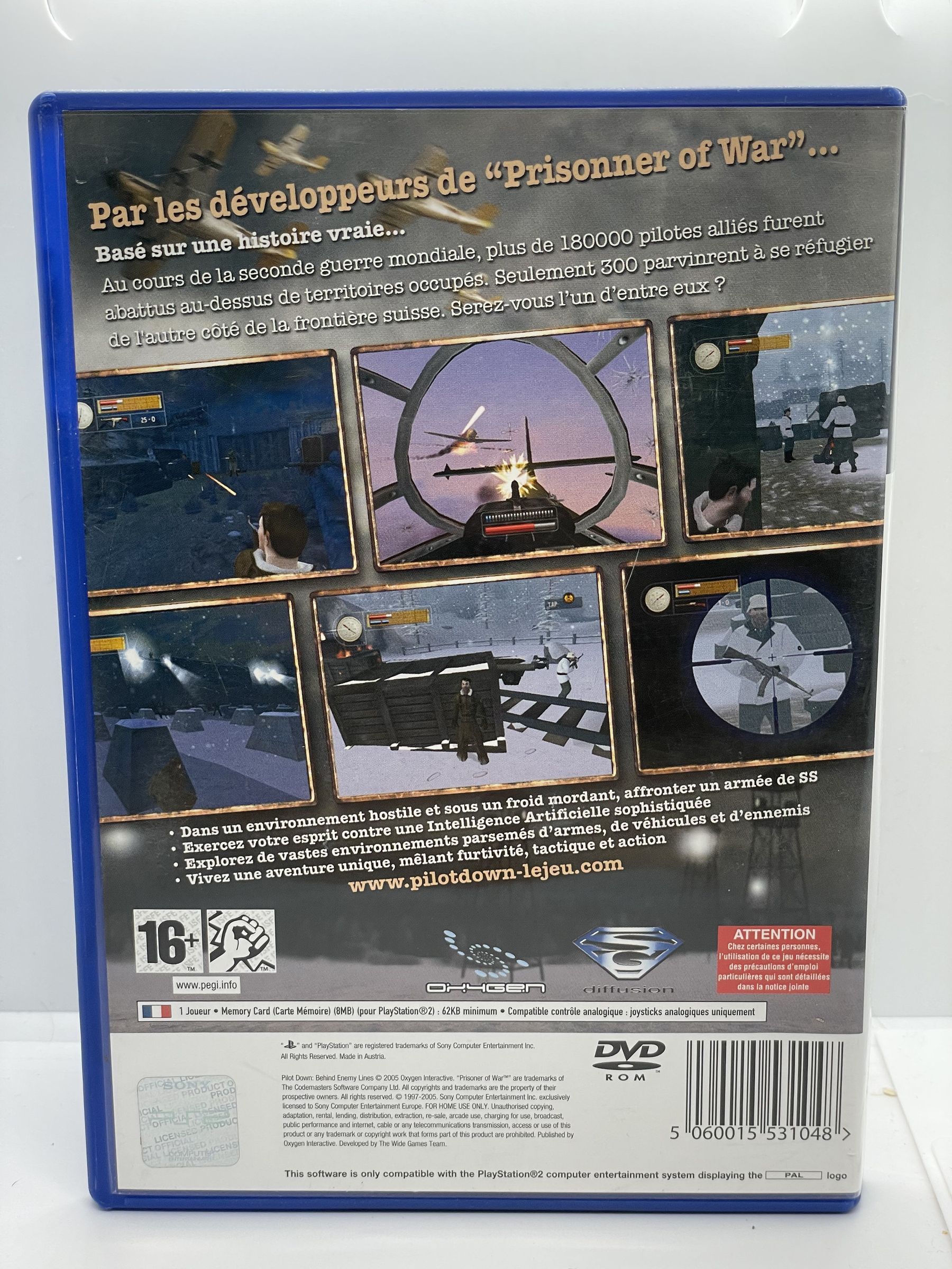 Pilot Down: Behind Enemy Lines PS2 Po Angielsku