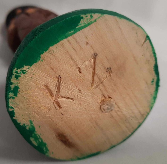 Żyd Judaika Rzeźba Ludowa Drewno Cepelia Sygnatura