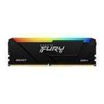 Kingston Dimm Ddr4 8Gb 3200Mt/S Cl16 Fury Beast Rgb, Xmp