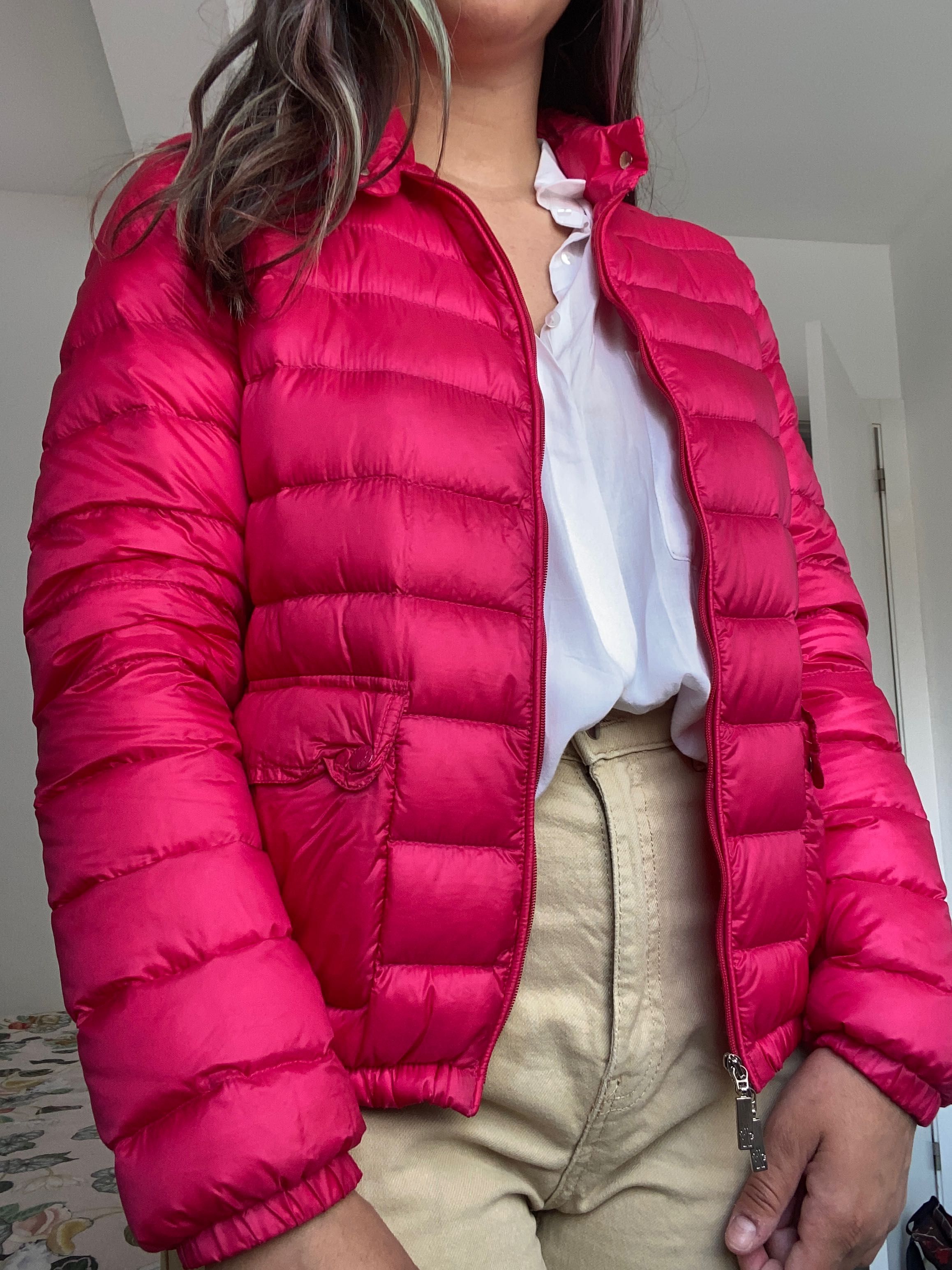 Casaco Moncler Rosa