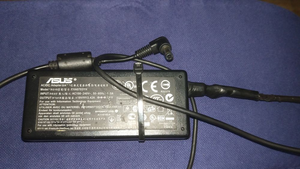 Продам зарядний пристрій для ноутбука Asus Lenovo
