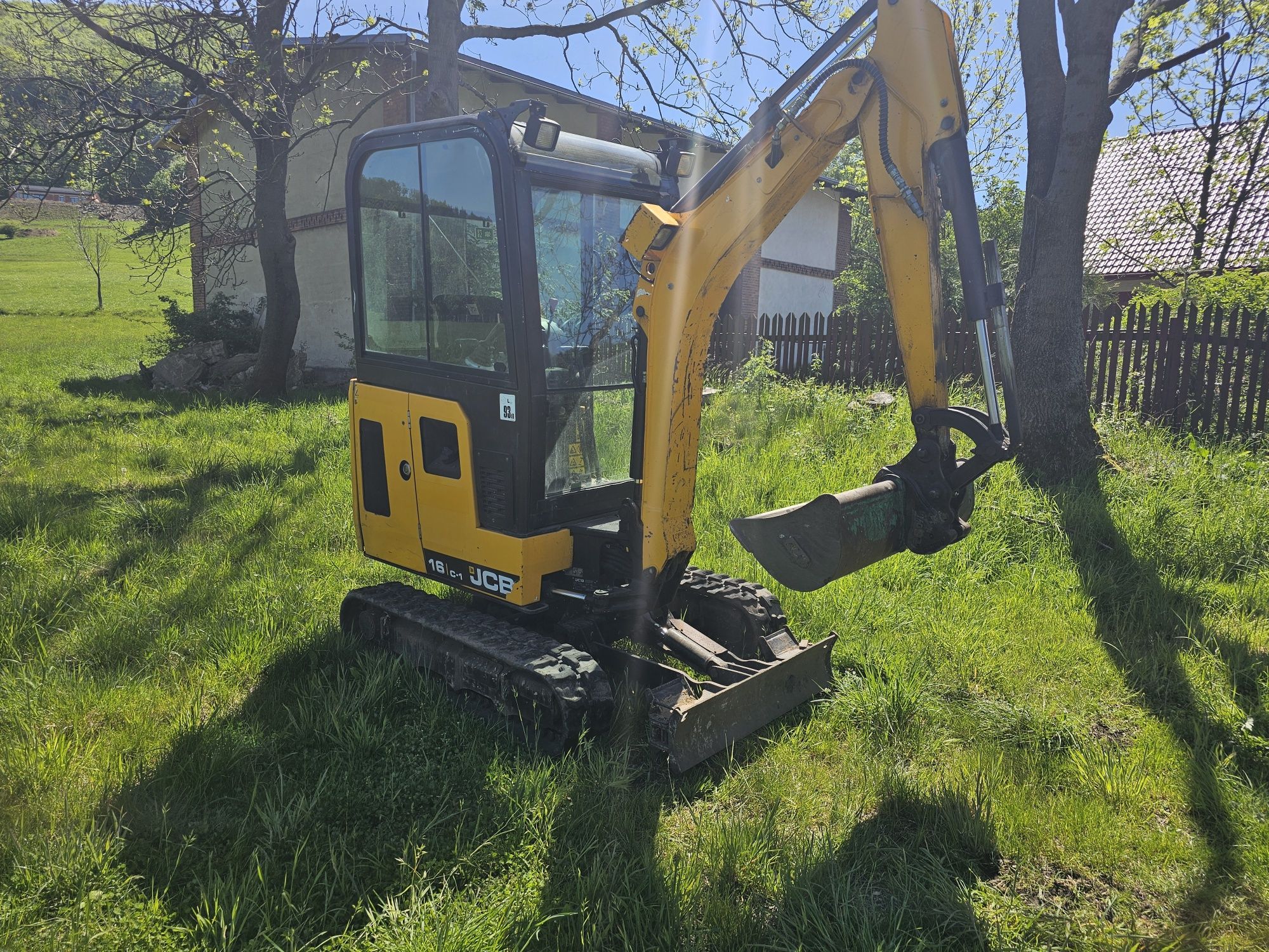 Jcb 16.c1 minikoparka