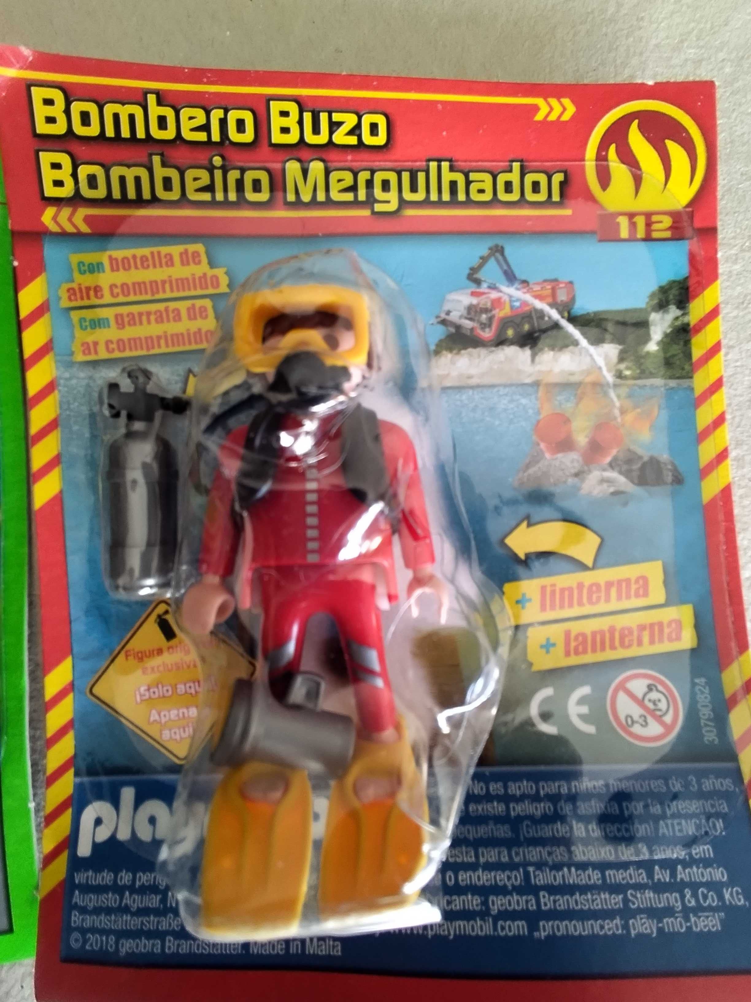 Bonecos playmobil - novos - ainda embalados