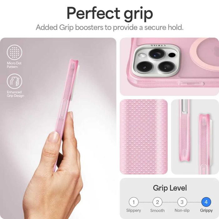 Чехол Cyrill Ultra Sheer Mag для iPhone 16 Pro Max Pink
