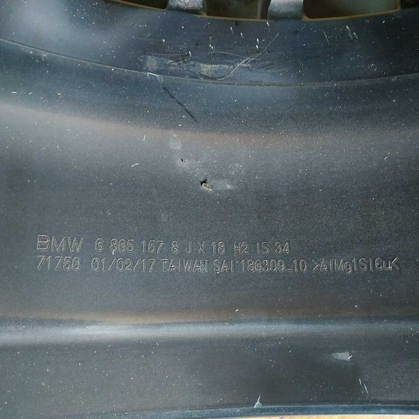 R18 оригінал BMW 3 F 30 32 33 34 36 стиль 405 диски бмв 6865157