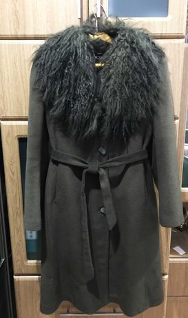 Зимнее кашемировое женское пальто