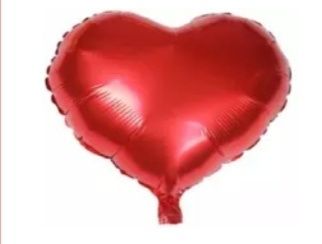 Balony z helem, balony foliowe serca