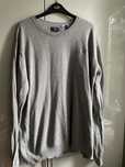 Sweter gant roz 3XL XXXL szary