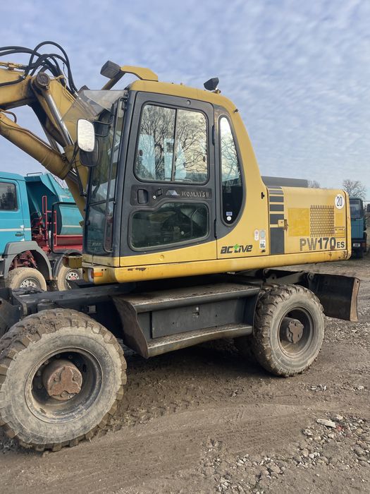 Koparka komatsu PW180-7EO sprowadzona,2008cat
