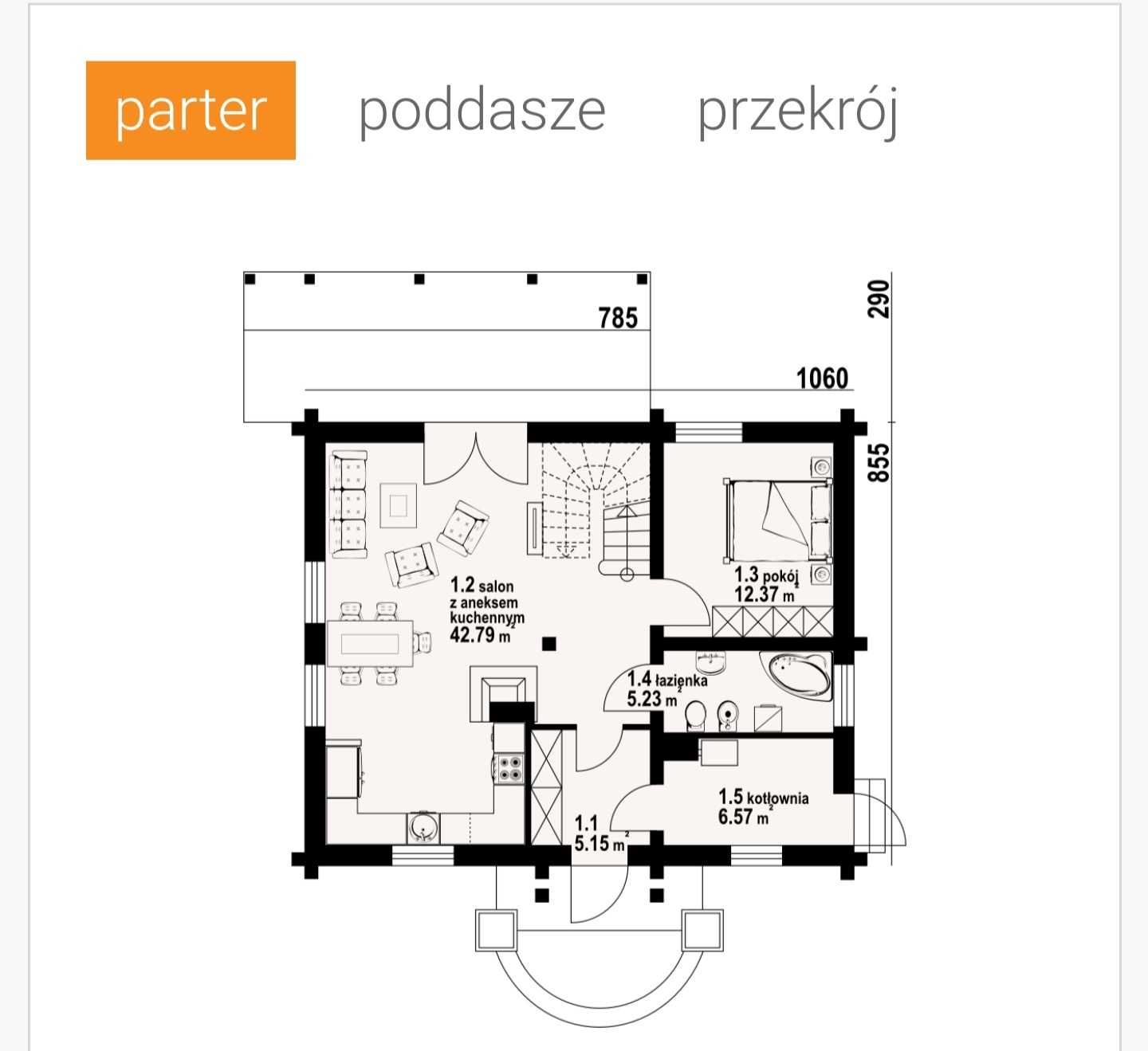 materiał/ drewno  na dom z bala  gr.24cm