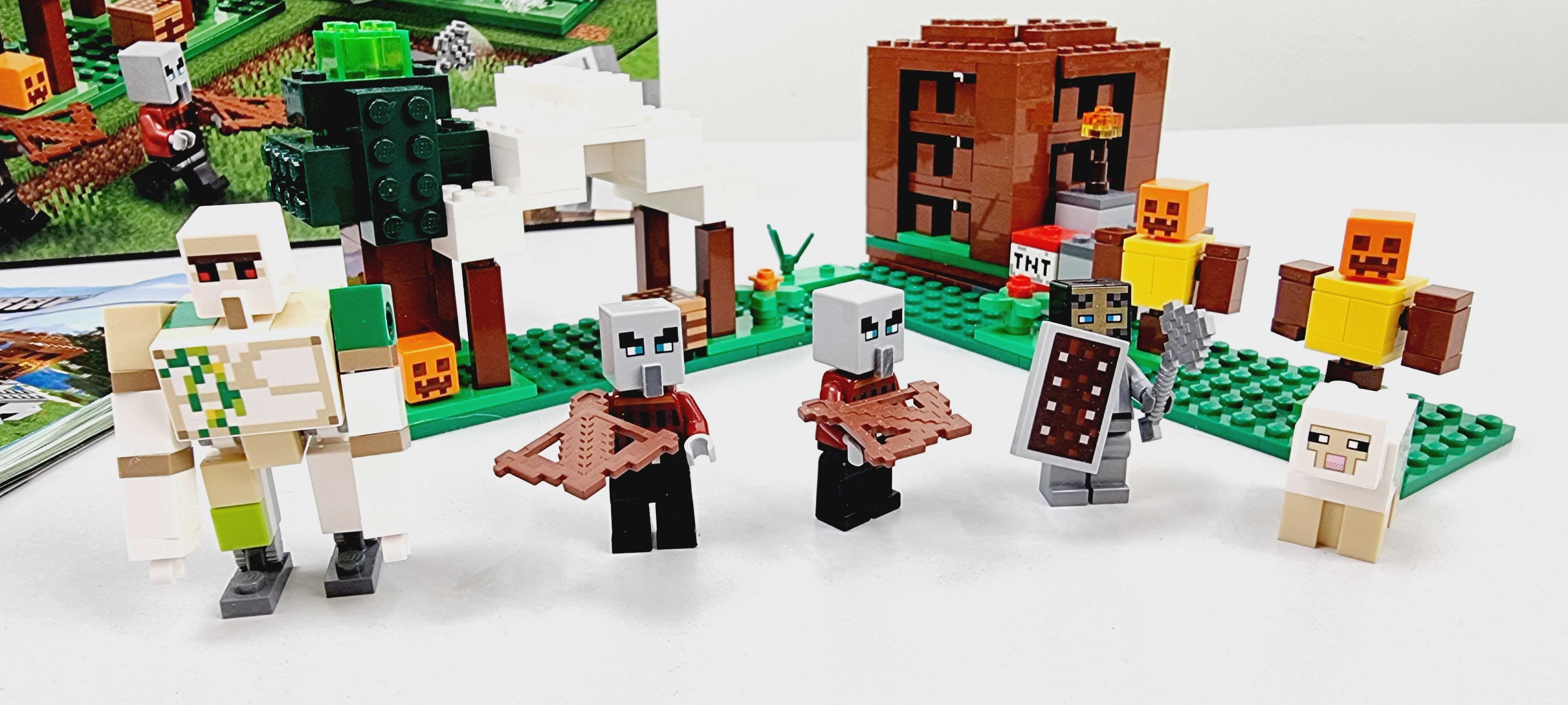 LEGO Minecraft Аванпост разбойников - Конструктор ЛЕГО Майнкрафт 21159