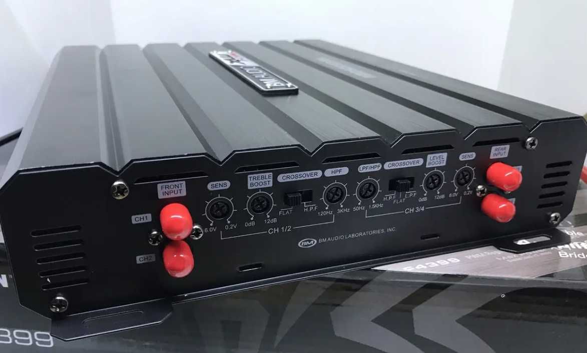 Автомобільний підсилювач bm audio xw x4399 уселитель бм усилок