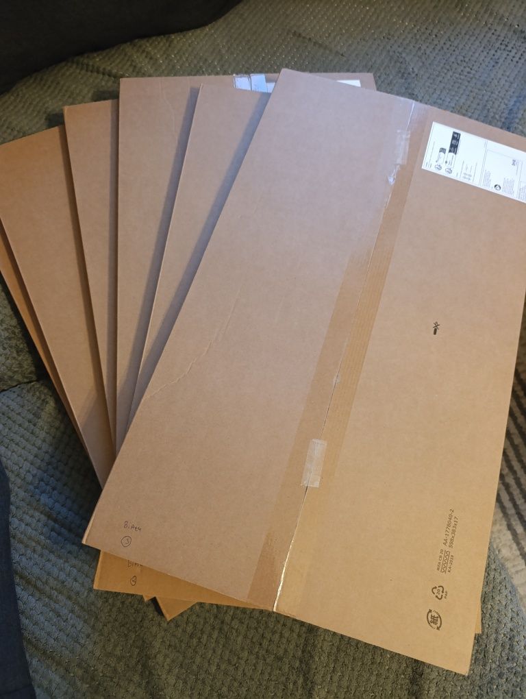 2x Fronty BESTA 60x38 Czarnobrązowe Lappviken