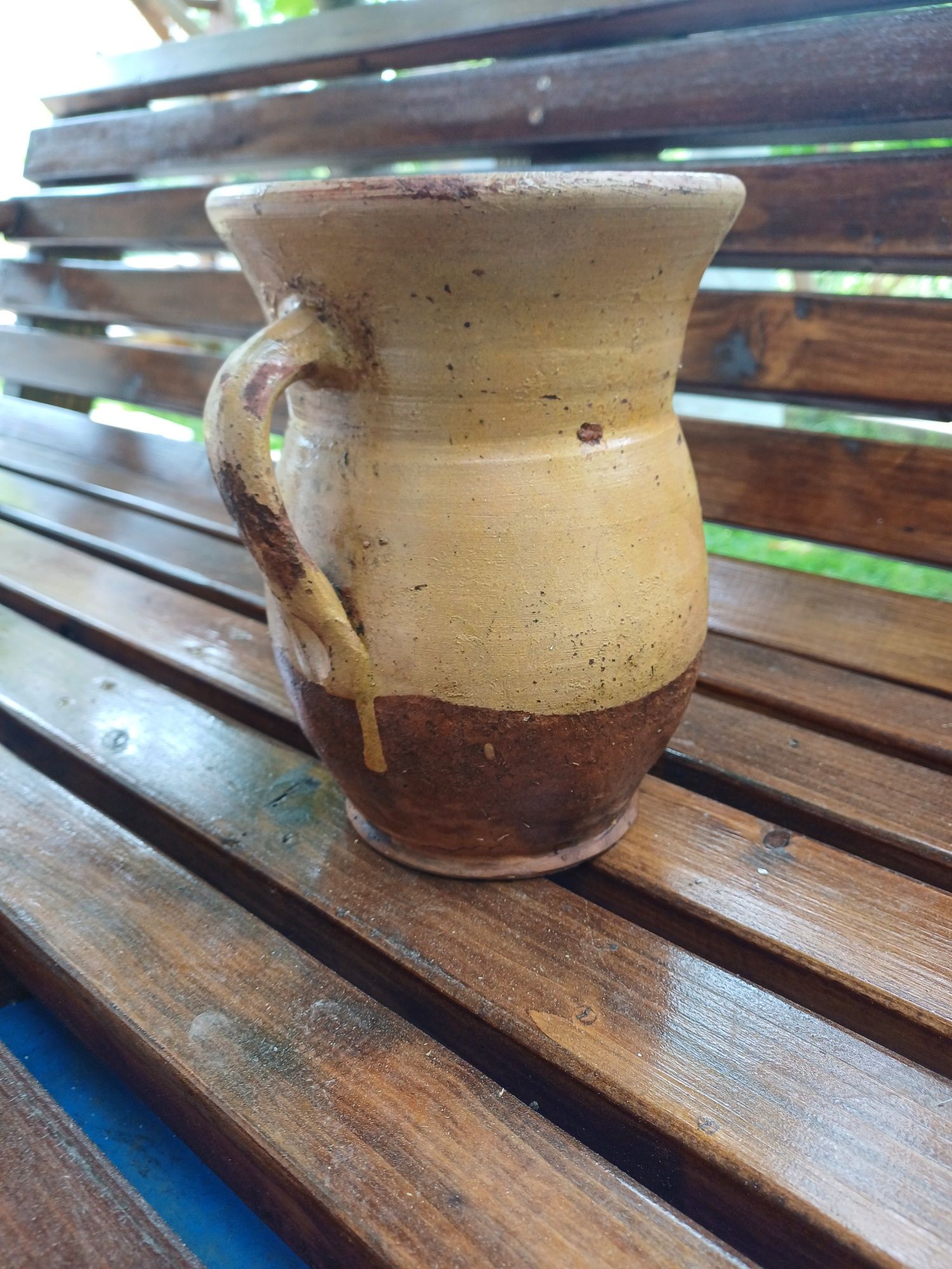 Глечик глиняний декор
