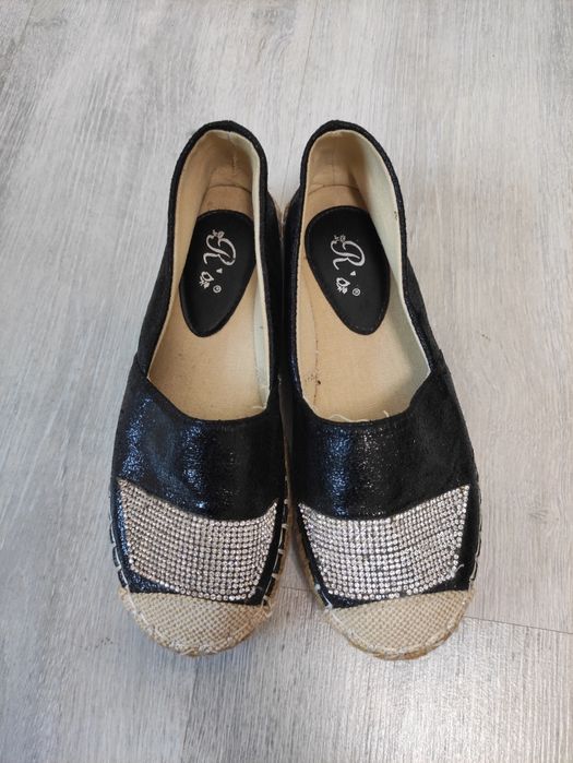 Еспадрільї мокасини балетки 36